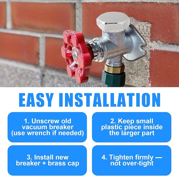 Vacuum Breaker Repair Kit VACVBKX1B, Compatible - Image 6