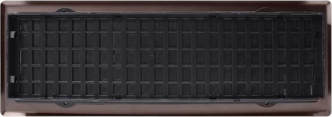 Decor Grates AJH414-RB Oriental Floor Register, 4x14 Inches, Rubbed Bronze - Image 6