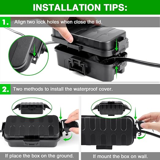 IP55 Small Outdoor Electrical Box Waterproof, - Image 8