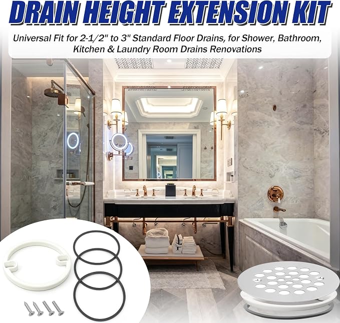 Drain Height Extension Kit, Universal Fit - Image 2