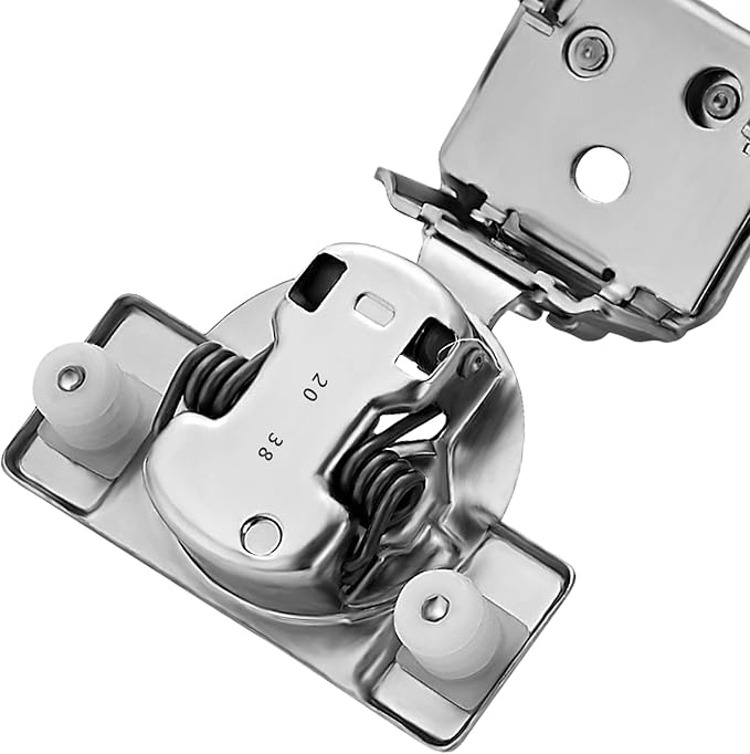 Soft Close Hinges for Kitchen Cabinet Hinges, 1-1/4 Inch Overlay, 50 Pack | 25 - Image 6