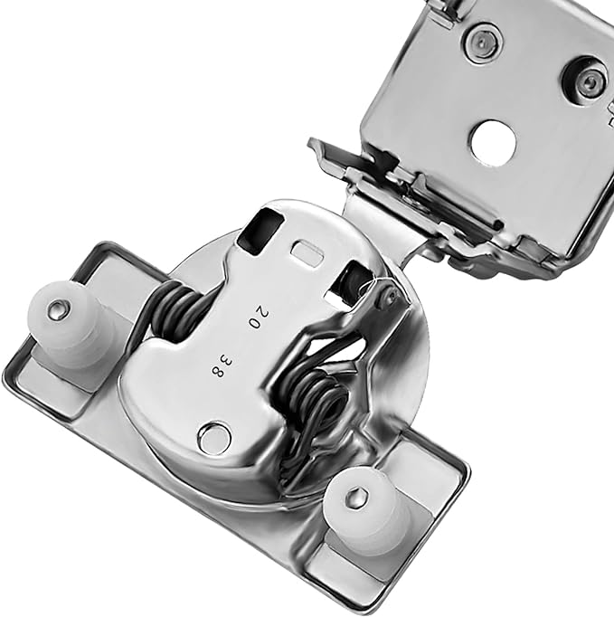 Soft Close Hinges for Kitchen Cabinet Hinges, 1-1/4 Inch Overlay, 10 Pack | 5 - Image 6