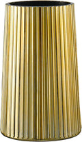 Gold Glass Vase for Flower, Flower Vase for Bouquet, Modern Glass Vases by MARTAGE