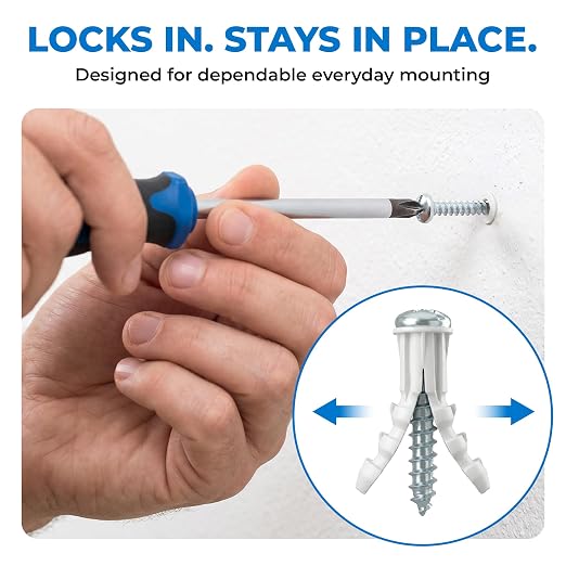 Qualihome Drywall Anchors and Screws Kit - Image 2