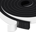 Thick Weather Strips for Door, Strong Adhesive, 1x1/2in | Blocks Drafts by Trisiki