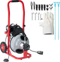 Albott 50 FT x 3/8 inch Electric Drain Cleaner Machine by Albott