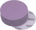 uxcell 20Pcs 3-Inch Purple Sanding Discs 5000 Grits Hook and Loop Professional by uxcell