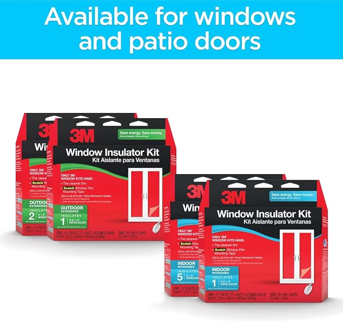 3M Indoor Window Insulator Kit - Image 8