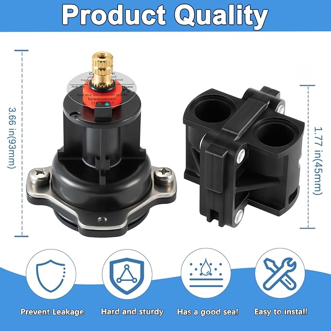GP76851 Mixer Cap and GP500520 Pressure Balancing Unit, Compatible - Image 6