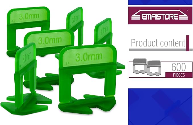 Tile Leveling System – 600 Tile Spacers – Compatible - Image 3