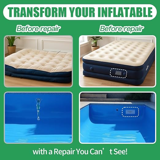 Air Mattress Patch Kit, Heavy Duty Inflatable Patch Repair Kit, and All-in-One - Image 3