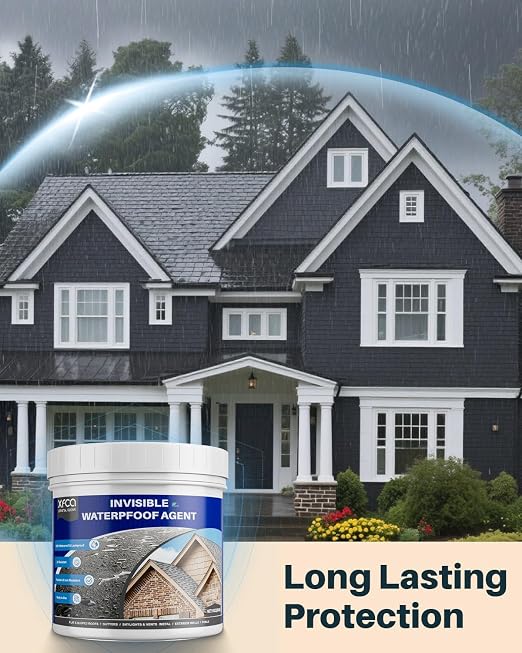 Waterproof Sealant 17.6 oz Clear, Transparent Waterproof Coating Water-Based - Image 7