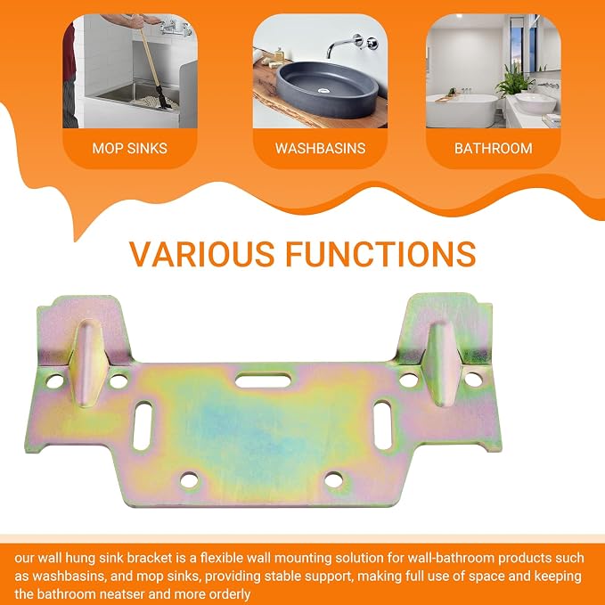 99-161 Wall Hung Sink Bracket, Wall Mount Sink Bracket - Image 3