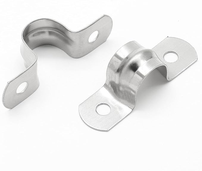 Bonsicoky M12 1/2" Rigid Pipe Strap, Stainless Steel, Pipe Clamp, 0.47" Width - Image 4