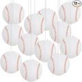BEISHIDA 8Inch Baseball Paper Lanterns 12Pack Hanging Round Chinese Lantern | by Beishida