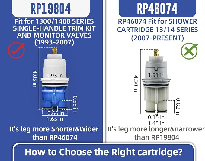 RP19804 Shower Cartridge Compatible - Image 3