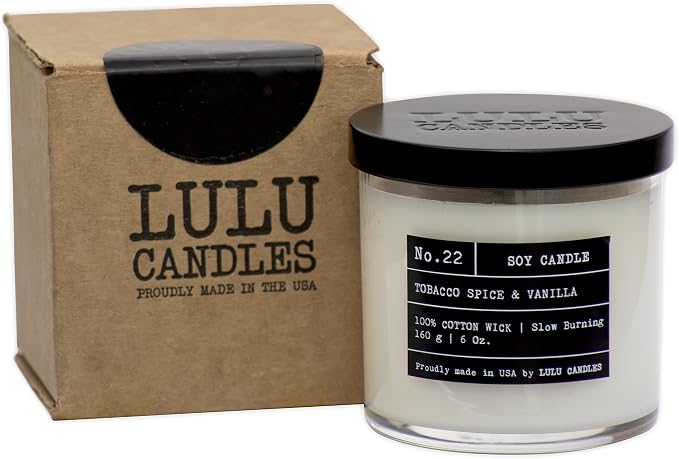 Lulu Candles | Lemon Biscotti | Luxury Scented Soy Jar Candle | Hand Poured in - Image 6