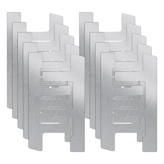 10Pcs Switch Box Support Electrical Box F Clips, Switch Boxs Straps, Strap on by Unknown