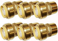 3/4" Pex Fitting Straight Coupling Push Fit PEX Fittings, Push-to-Connect Copper by HQMPC