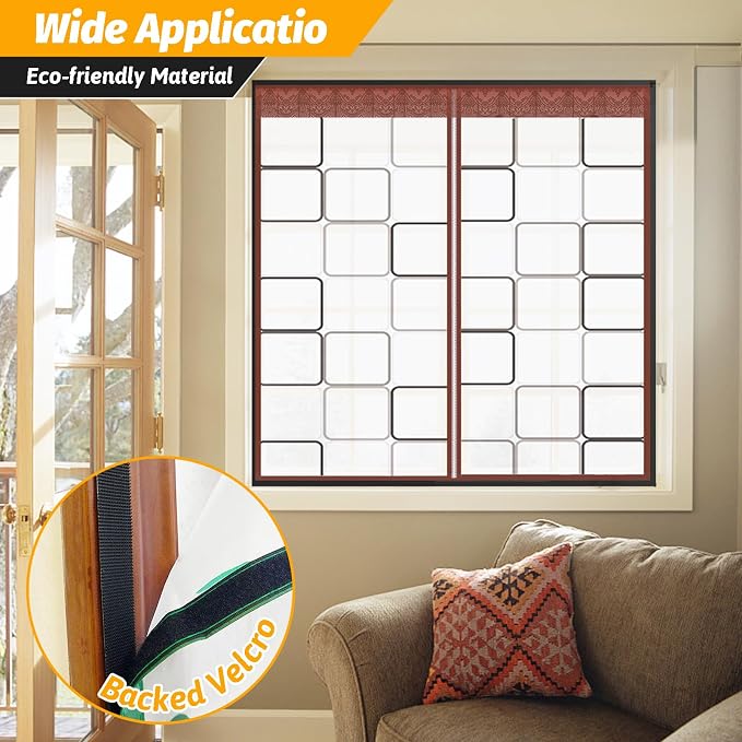 Thickened Reusable Window Insulation Kit 47'' x 63''-Winter Weatherproofing - Image 6