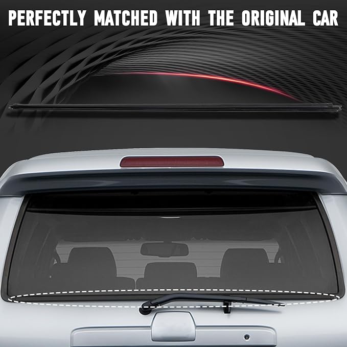 Rear Tailgate Liftgate Trunk Hatch Car Outer Door Window Moulding Sweep Felt - Image 2