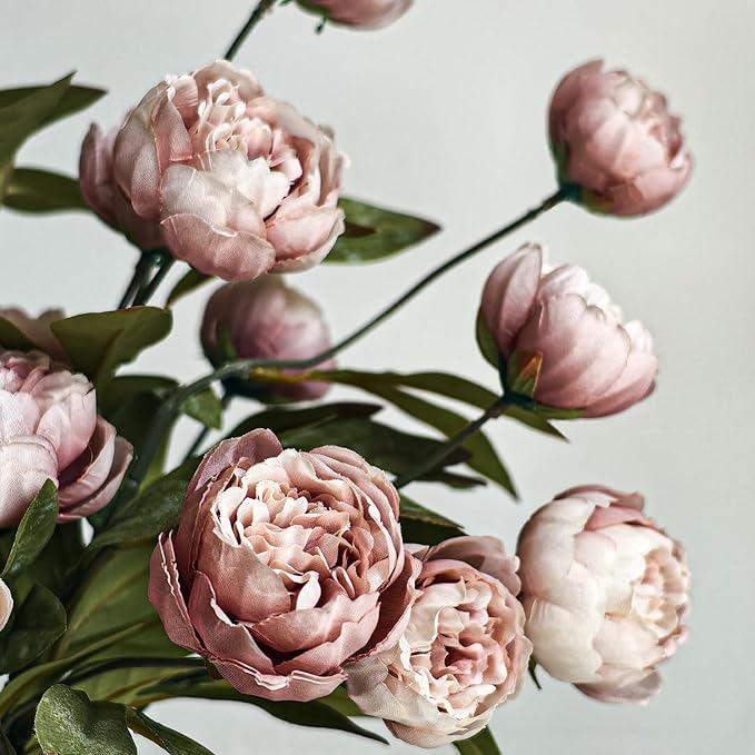 6Pcs Viral Peony Artificial Flowers - Image 2