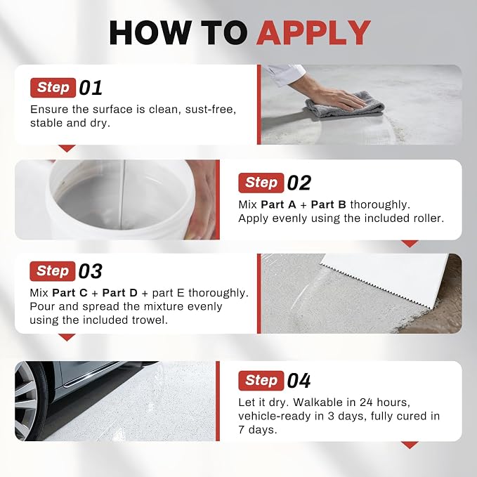 DWIL Epoxy Garage Floor Paint Kit - Image 2