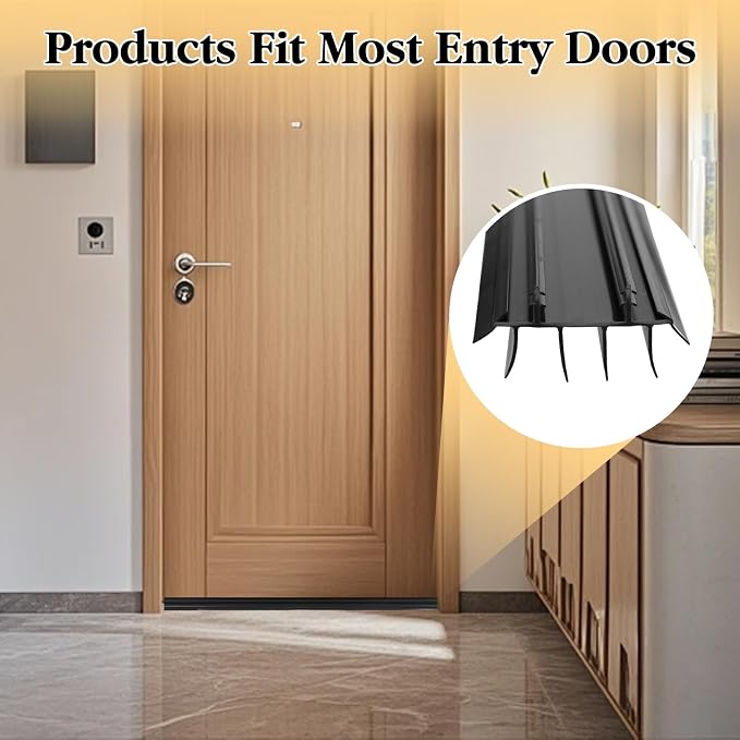 2 Pcs 36 Inch 90CM Exterior Door Sweep - Image 5