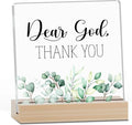 Farmhouse Decor, Acrylic Christian God Home Decorations, Aesthetic Entry Way by JUSITAKEET