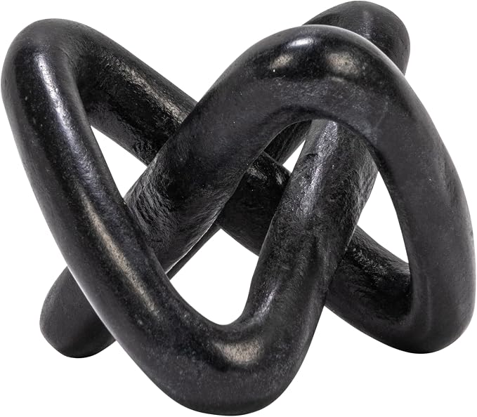 Creative Co-Op Modern Decorative Marble Link Knot - Image 6
