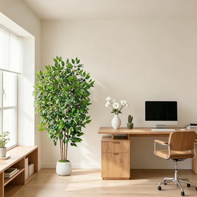 GTIDEA 6FT Artificial Ficus Tree - Image 7