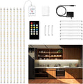DAYBETTER 8 PCS Under Cabinet Lighting Kit, Bright Under Cabinet Lights by DAYBETTER