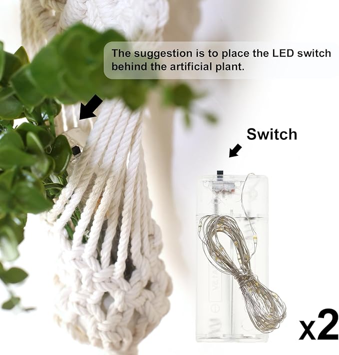 Macrame Wall Hanging Plants - Image 4
