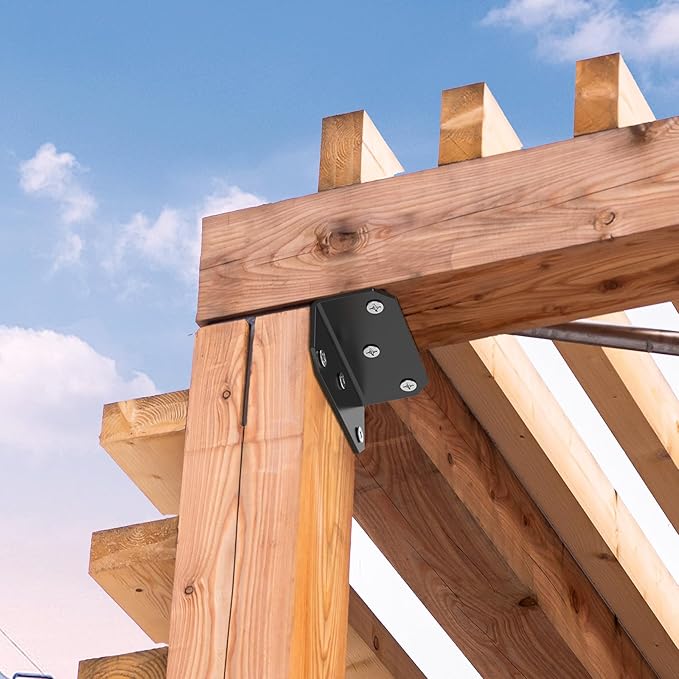 2x4 Galvanized Corner Brace – Heavy Duty L Bracket | Heavy Duty Galvanized Steel - Image 6