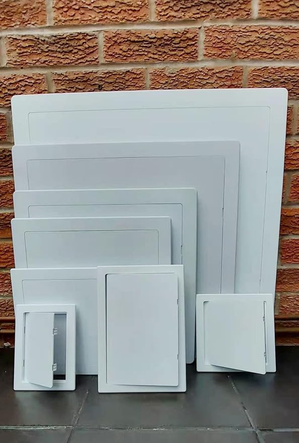 Fengze Plastic Access Panel-HVAC Removable Hinged White - Image 6