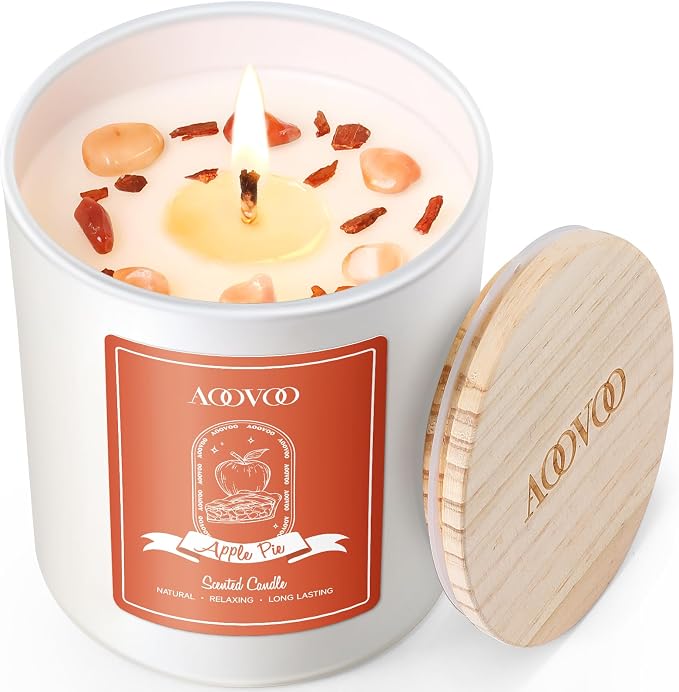 AOOVOO Apple Pie Scented Candles by AOOVOO