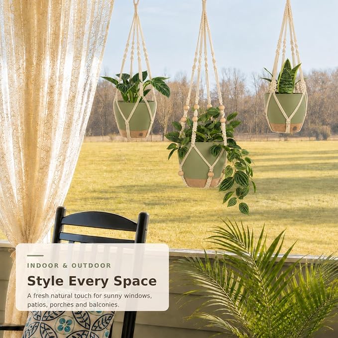 Bouqlife 3 Pack Hanging Planters - Image 8