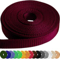 Webbing Strap, 3/4" to 2", 10-50 Yds, EDC gear, backpack repair and pet dog by TECEUM