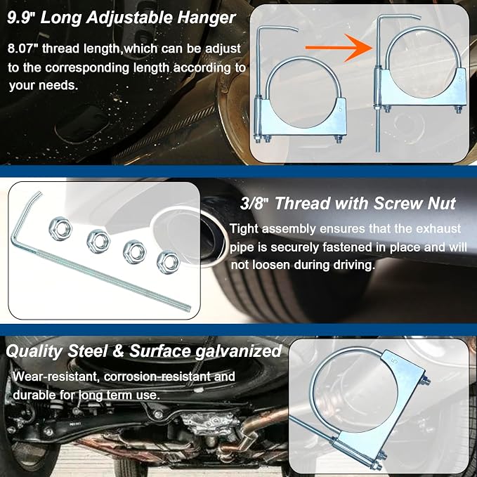 5" Universal Exhaust Clamp - Image 3