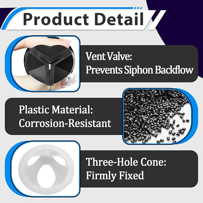 12 Pcs V-551-A Vacuum Breaker Repair Kit Compatible - Image 6