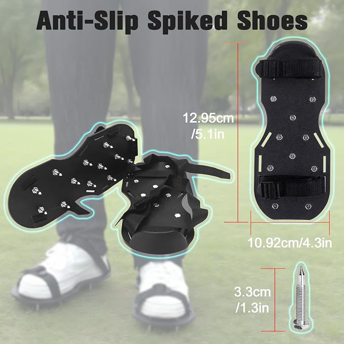 Self Leveling Epoxy Floor Kit, 9” Spike Roller, Spiked Shoes | Self leveling - Image 6