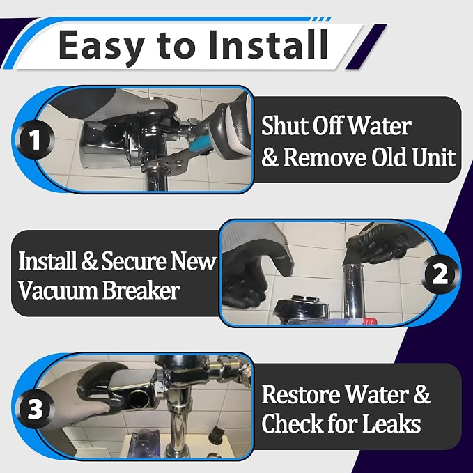 6 Pcs V-551-A Vacuum Breaker Repair Kit Compatible - Image 7