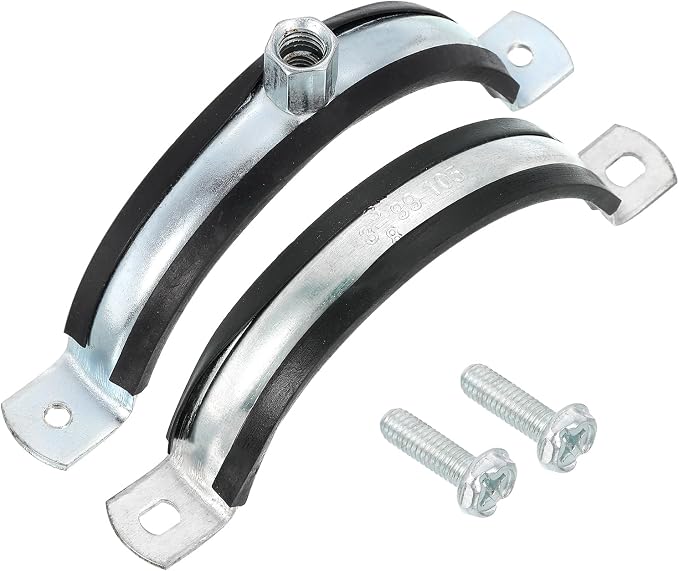 uxcell 10 Pcs Adjustable Pipe Bracket Clamp - Image 3