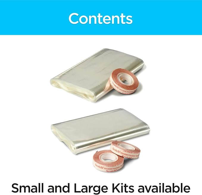 3M Indoor Window Insulator Kit, Three Window Kit | Indoor Window Insulation - Image 6