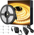 Warm LED Strip Lights, Onforu16.4ft Dimmable Strip Lighting, 3000K 5m 12v Tape by Onforu