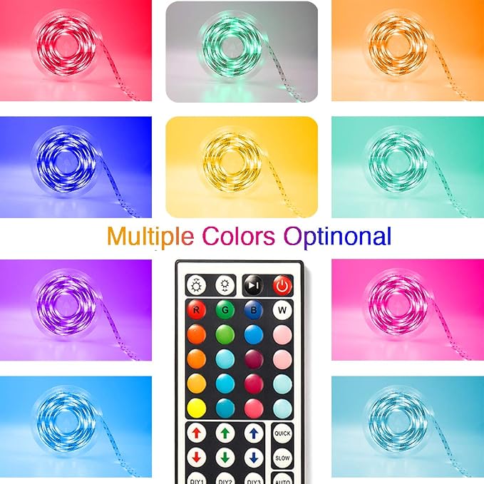 dalattin 32.8ft Led Strip Lights, RGB Led Lights - Image 5