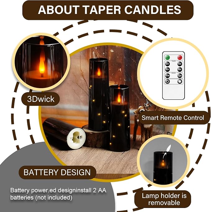 kakoya Flameless LED Candles - Image 2