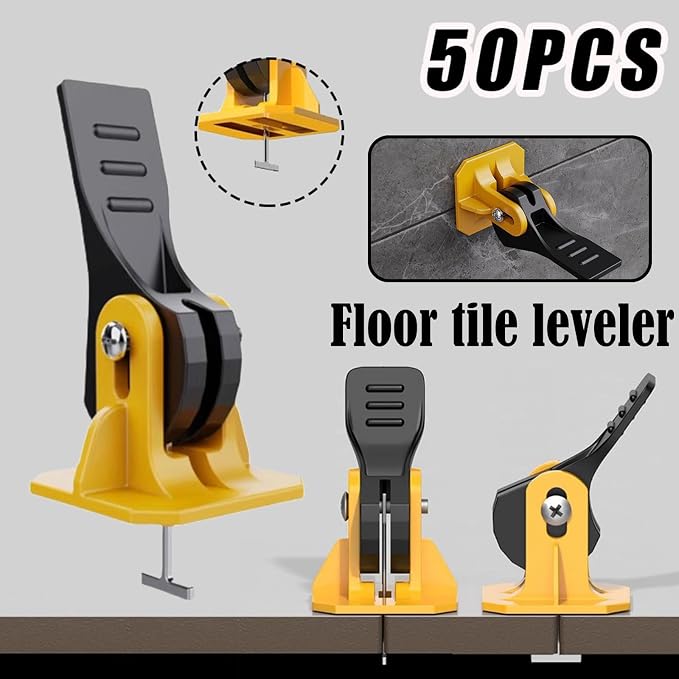 Tile Leveling System Pro Tools Kit Tile Spacers 50Pcs / 100Pcs Reusable Floor - Image 2