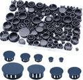 210PCS Plastic Hole Plugs Black Plastic Plug Kit Flush Type Hole Plugs | 9 by uillcuet