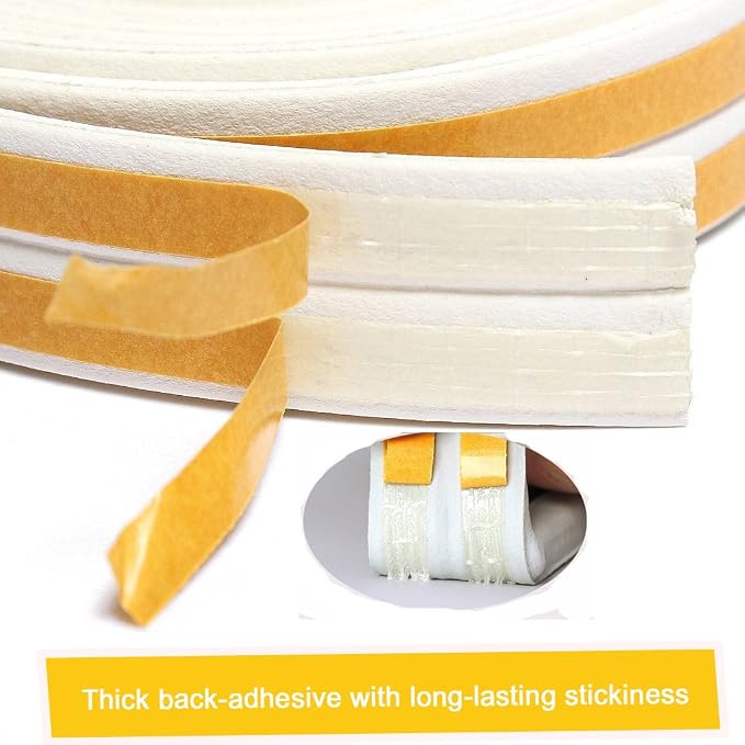 CloudBuyer Door Weather Stripping, Soundproof Insulation Seal Strip - Image 5